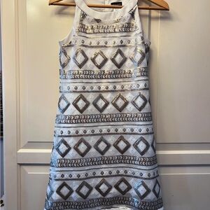 Marciano White and Gold and silver KID'S Dress